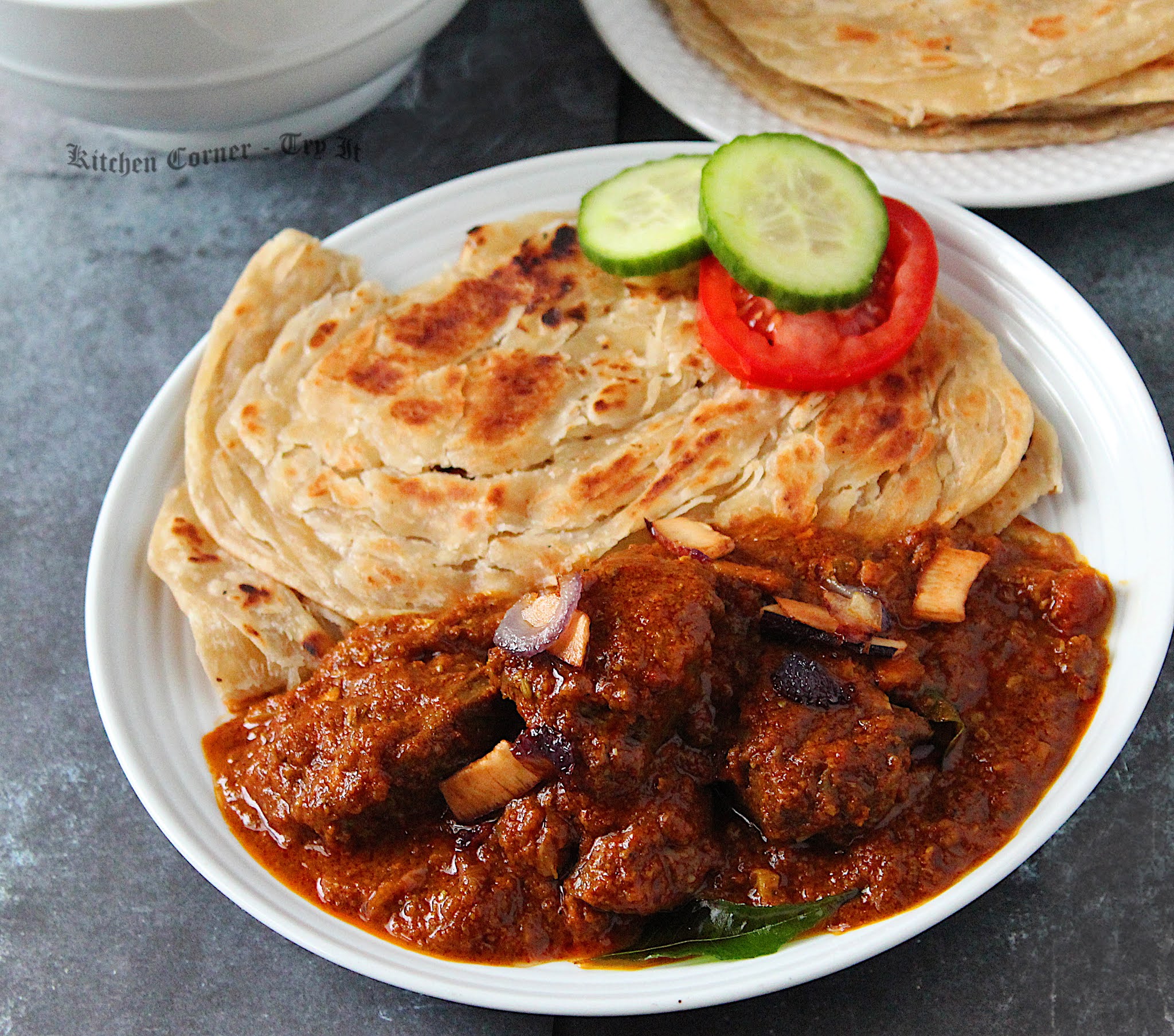 Beef Roast & 2 Kerala Parotta - Cochin Delights